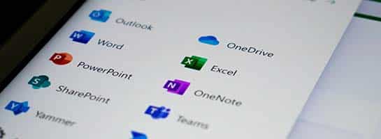 Image of the microsoft icons