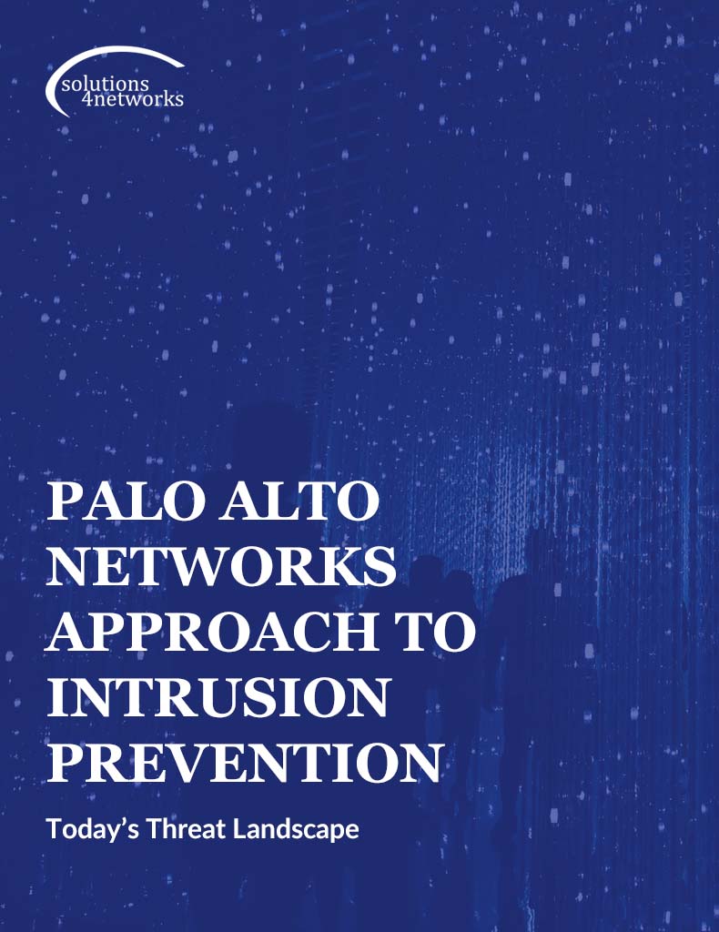 Palo Alto Networks Approach to Intrusion Prevention