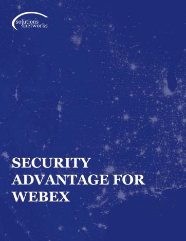 Security Advantage for Webex stary graphic