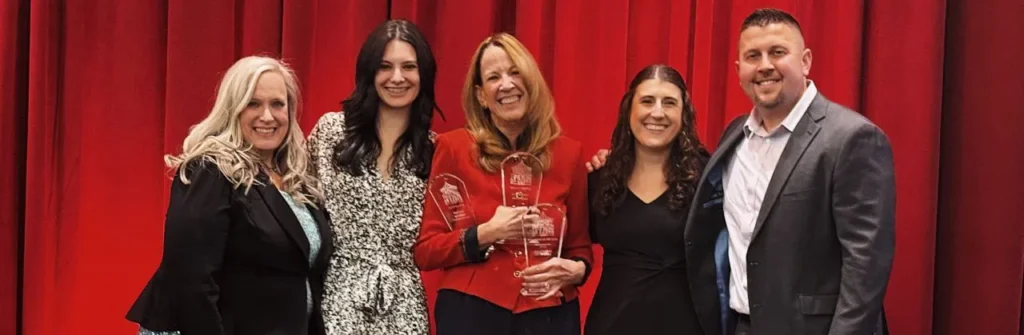 s4nets team members posing at the Tech 50 event